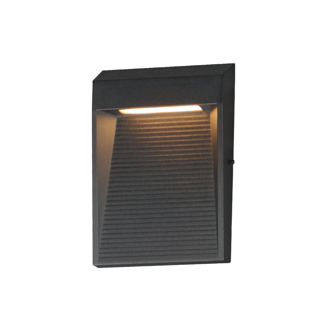 Steppes - LED Outdoor Wall Sconce in Black by ET2 Lighting