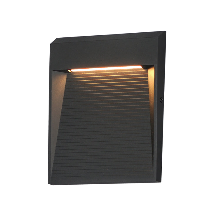 Steppes - LED Outdoor Wall Sconce in Black by ET2 Lighting