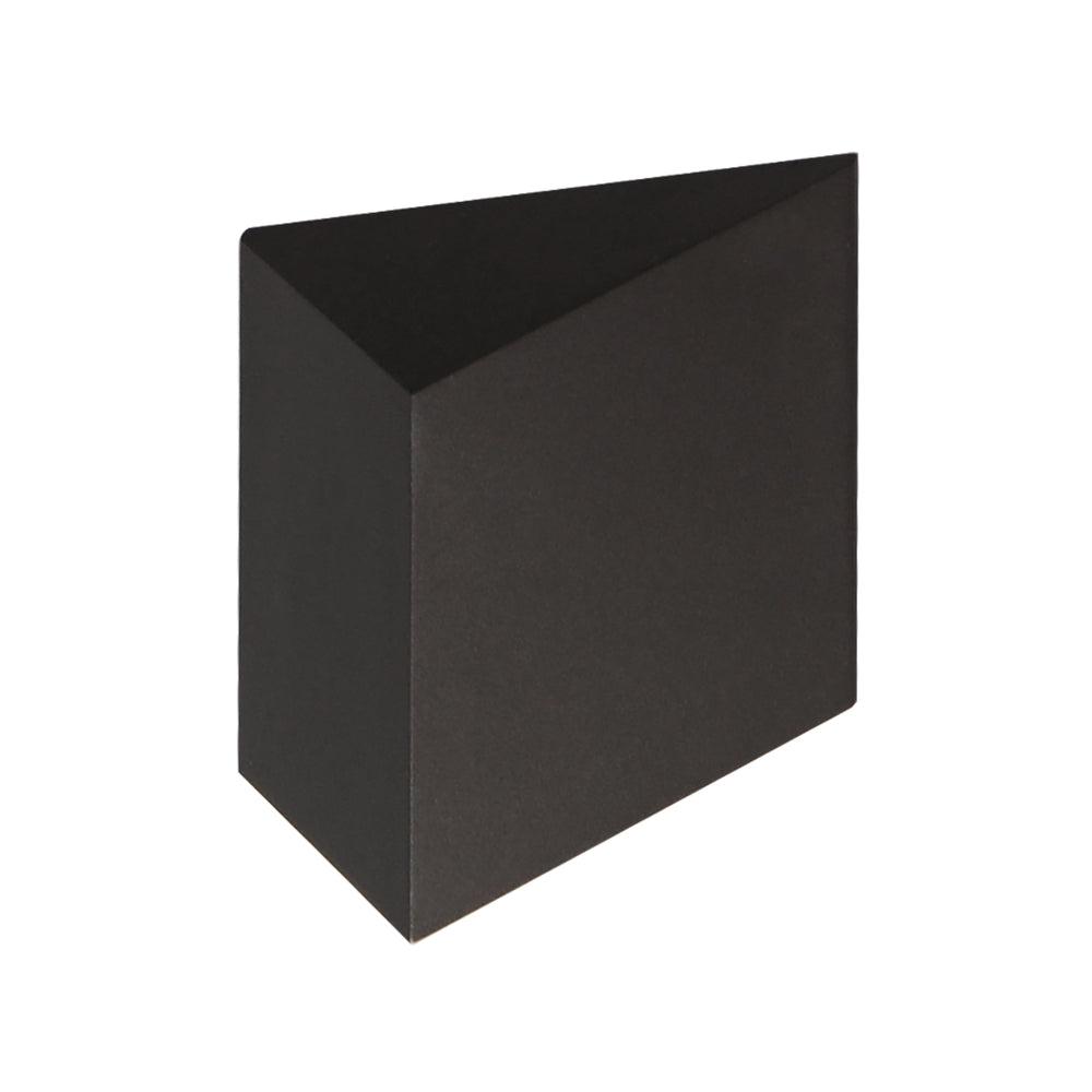 Fractal - Small LED Outdoor Sconce in Architectural Bronze by ET2 Lighting