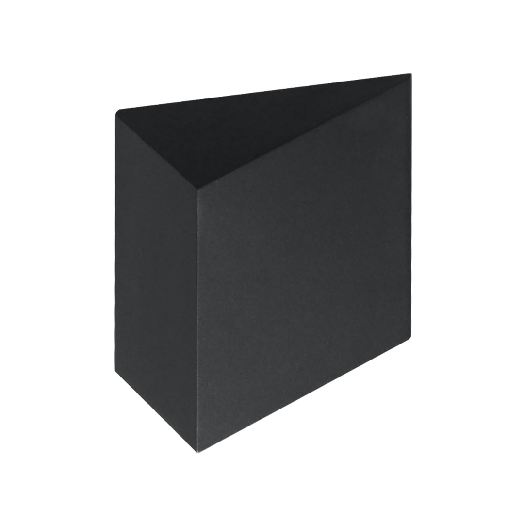 Fractal - Small LED Outdoor Sconce in Black by ET2 Lighting