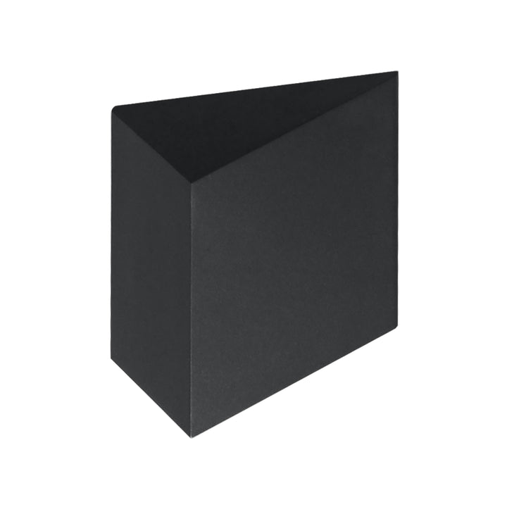 Fractal - Small LED Outdoor Sconce in Black by ET2 Lighting