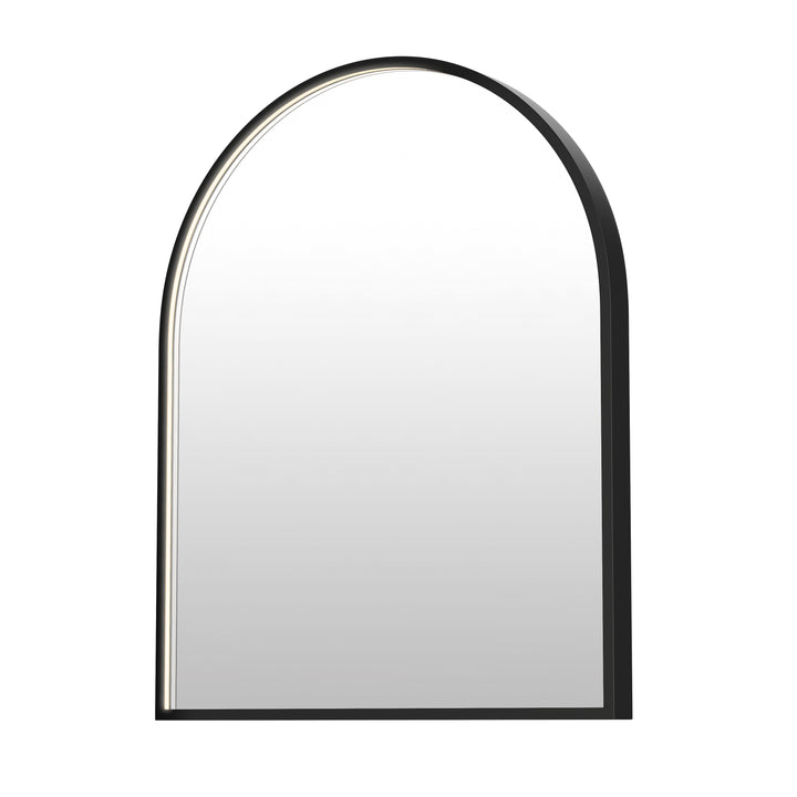 Elisse - LED Mirror in Black by ET2 Lighting
