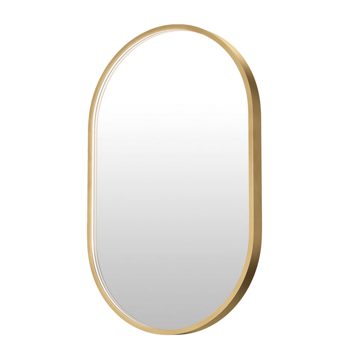 Elisse - LED Mirror in Gold by ET2 Lighting