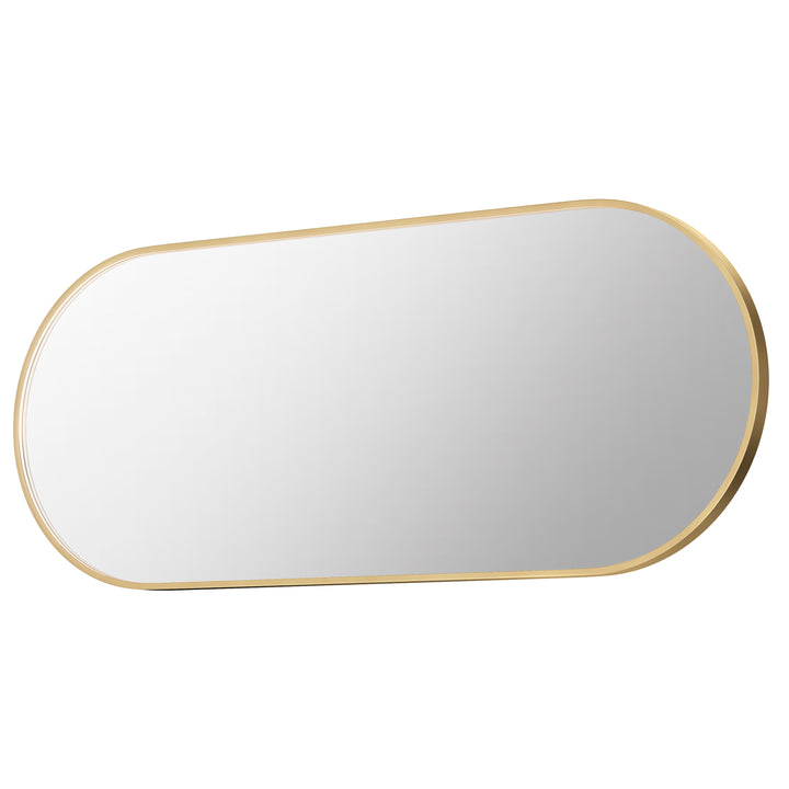 Elisse - LED Mirror in Gold by ET2 Lighting