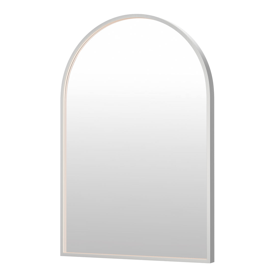 Elisse - LED Mirror in Satin Nickel by ET2 Lighting