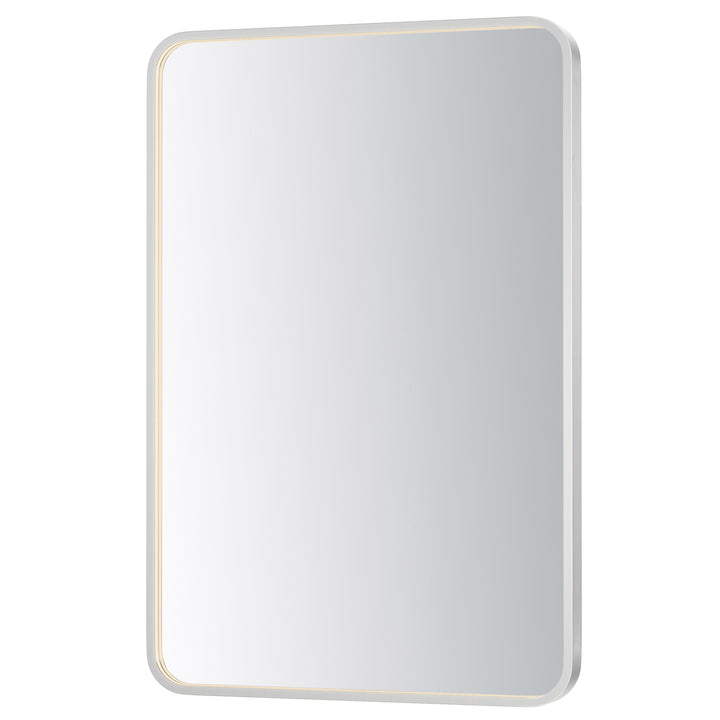 Elisse - LED Mirror in Satin Nickel by ET2 Lighting