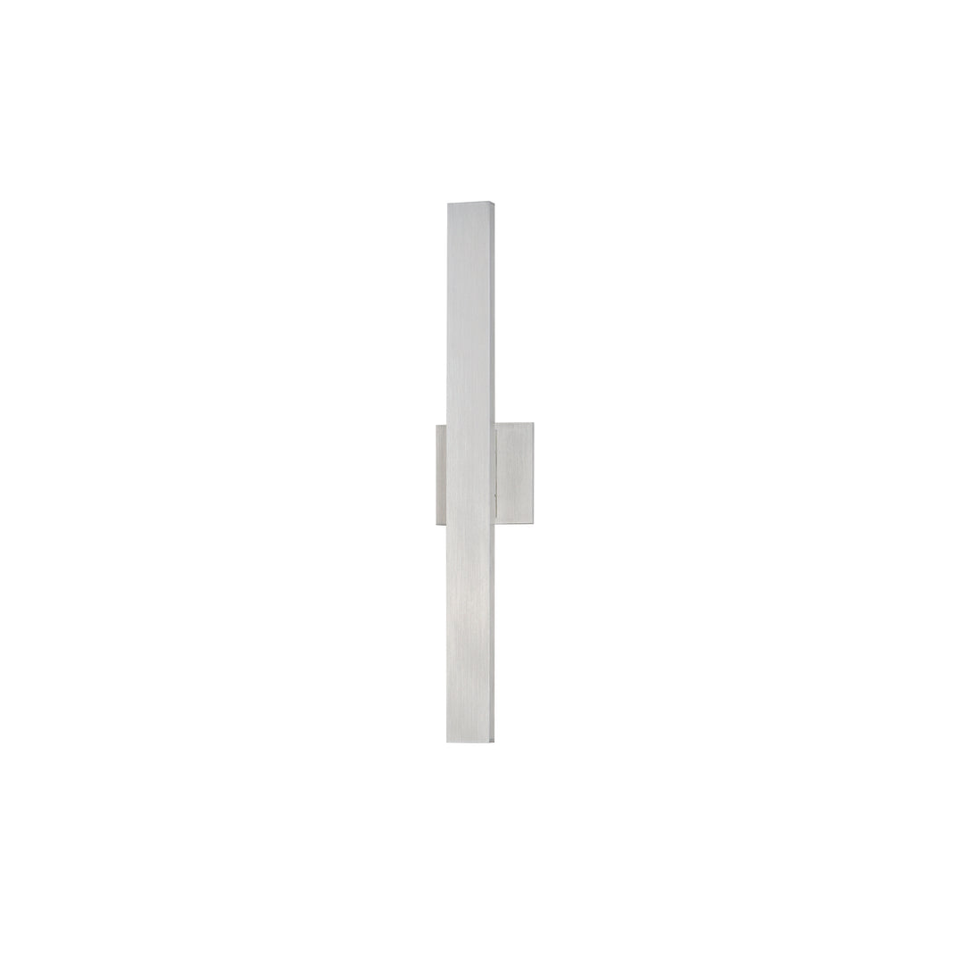 Alumilux Line 5CCT - LED Outdoor Wall Sconce in Satin Aluminum by ET2 Lighting