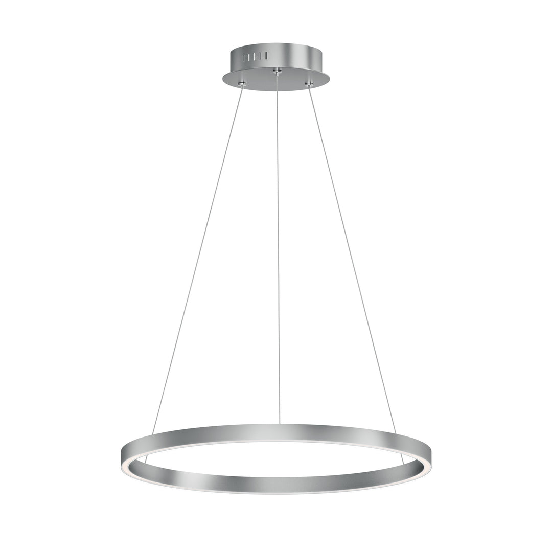 Groove - LED Pendant 5CCT Select in Aluminum by ET2 Lighting