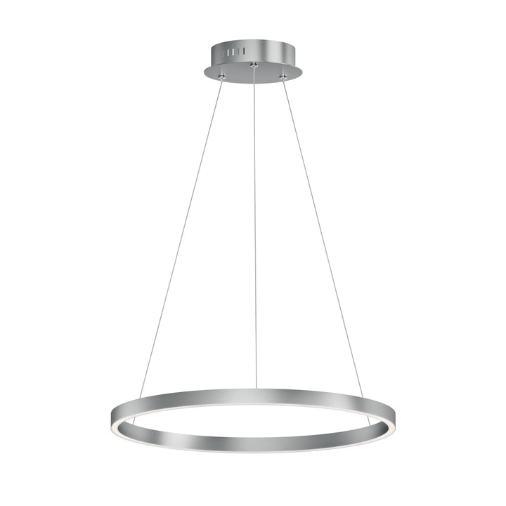 Groove - LED Pendant 5CCT Select in Aluminum by ET2 Lighting