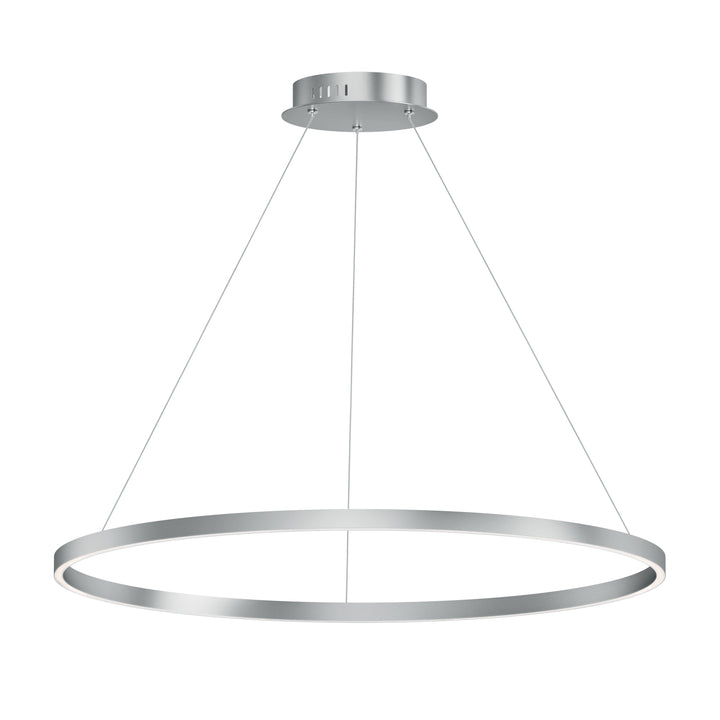 Groove - LED Pendant 5CCT Select in Aluminum by ET2 Lighting