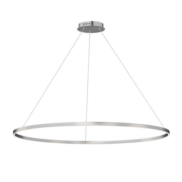 Groove - LED Pendant 5CCT Select in Aluminum by ET2 Lighting