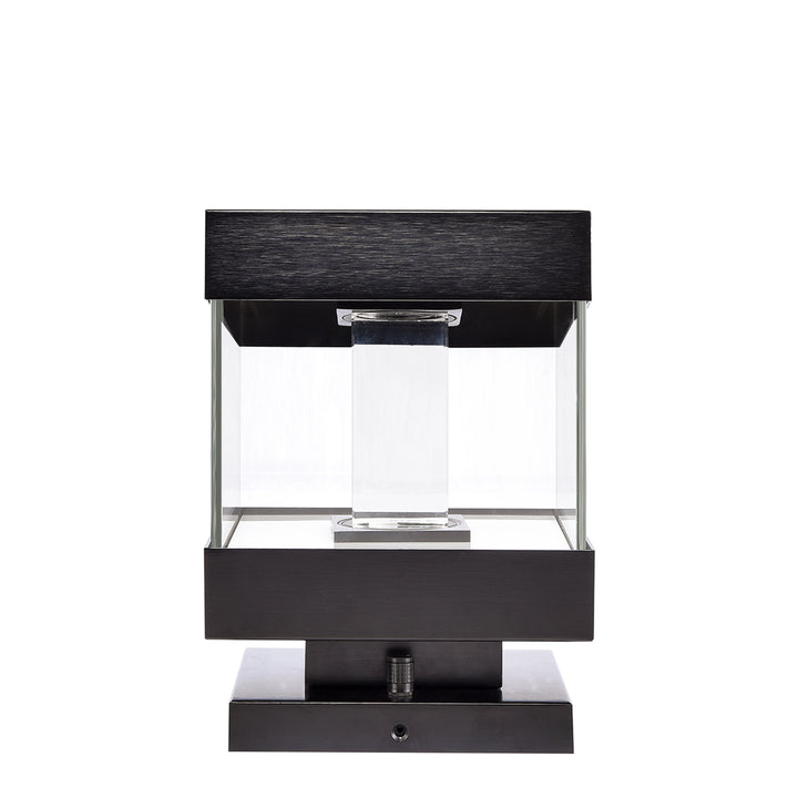 Claro Outdoor Square Glass Bollard by Zeev - view 2