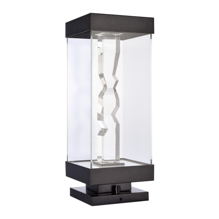Mamadim Outdoor Exterior Crystal Bollard by Zeev