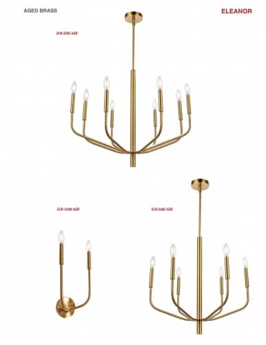 Eleanor 2 Light Incandescent Wall Sconce by Dainolite - view 2