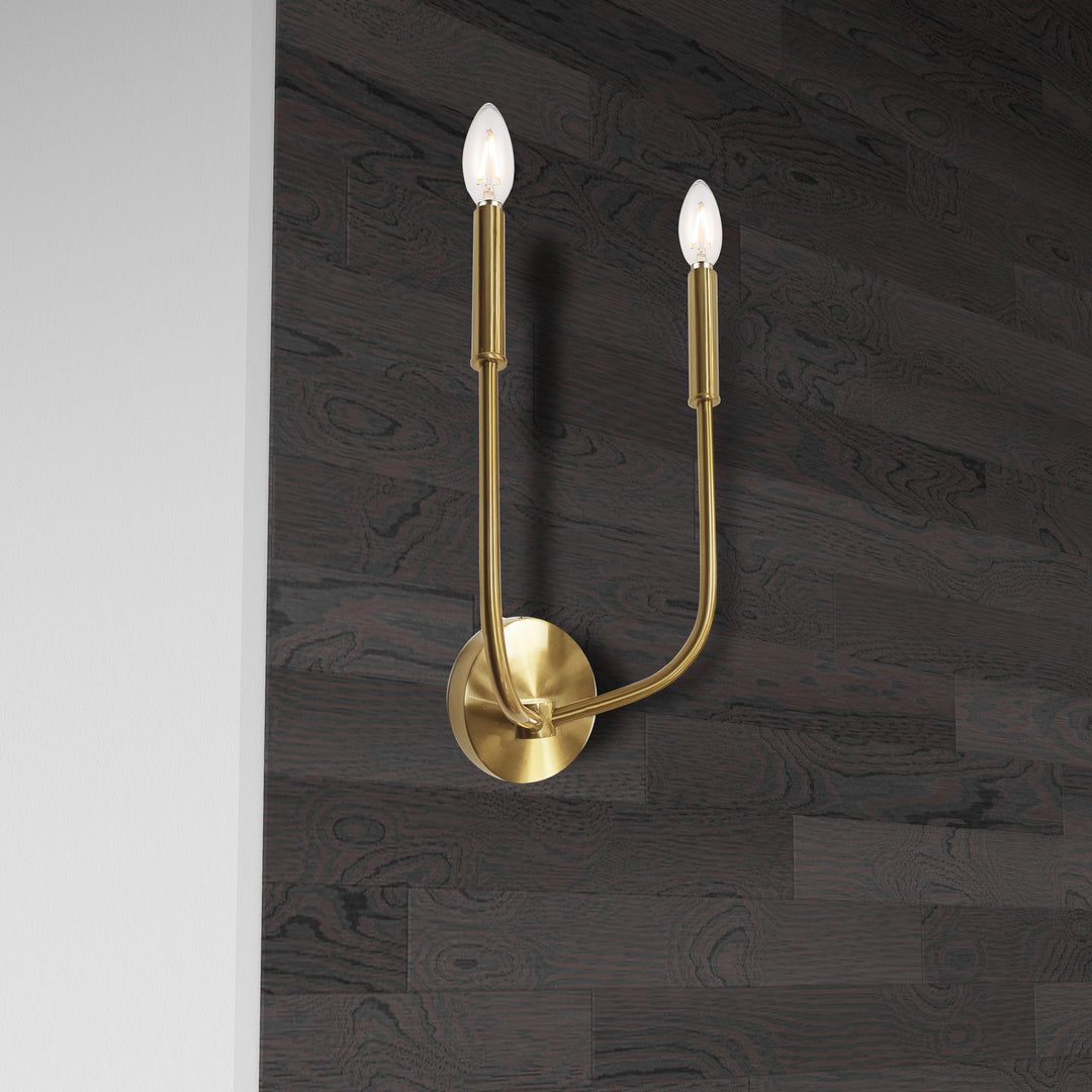 Eleanor 2 Light Incandescent Wall Sconce by Dainolite - view 3