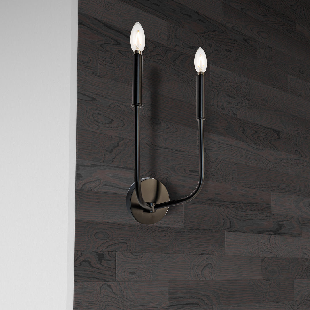 Eleanor 2 Light Incandescent Wall Sconce by Dainolite - view 6