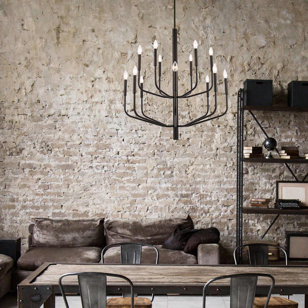 Eleanor 14 Light Chandelier by Dainolite - view 6