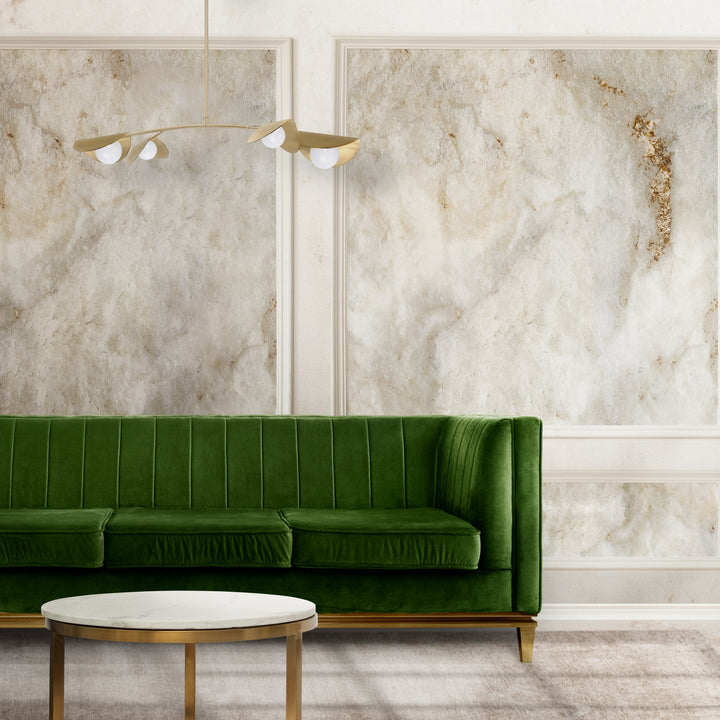 Emma 4 Light Halogen Horizontal Pendant by Dainolite - view 2