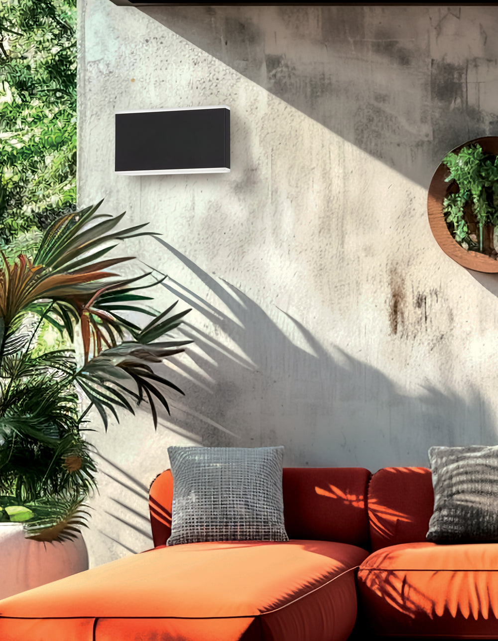 Emery 24W 5CCT Outdoor Wall Sconce by Dainolite - view 2
