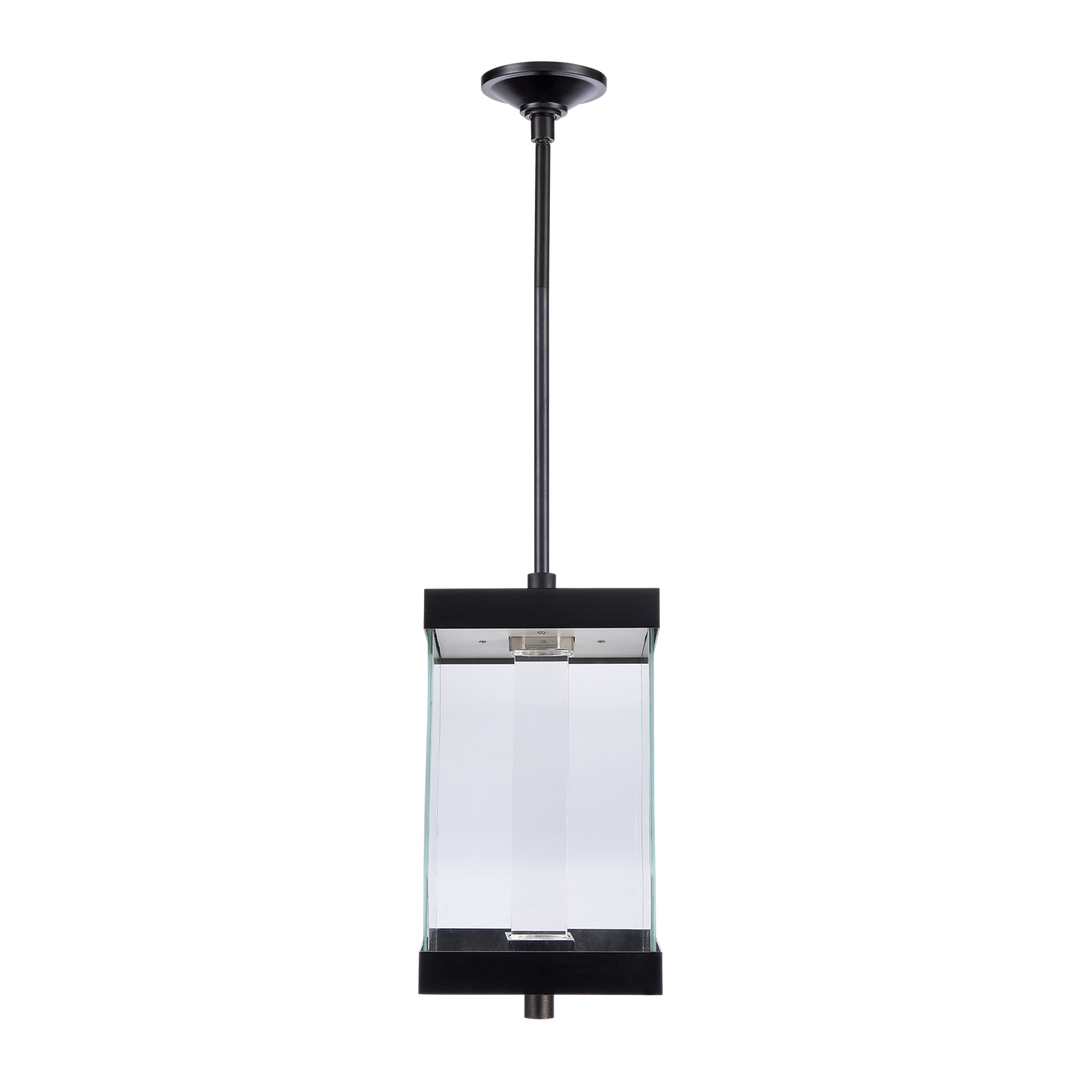 Claro Outdoor Square Glass Pendant by Zeev - view 2