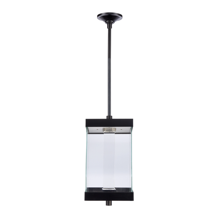 Claro Outdoor Square Glass Pendant by Zeev - view 2