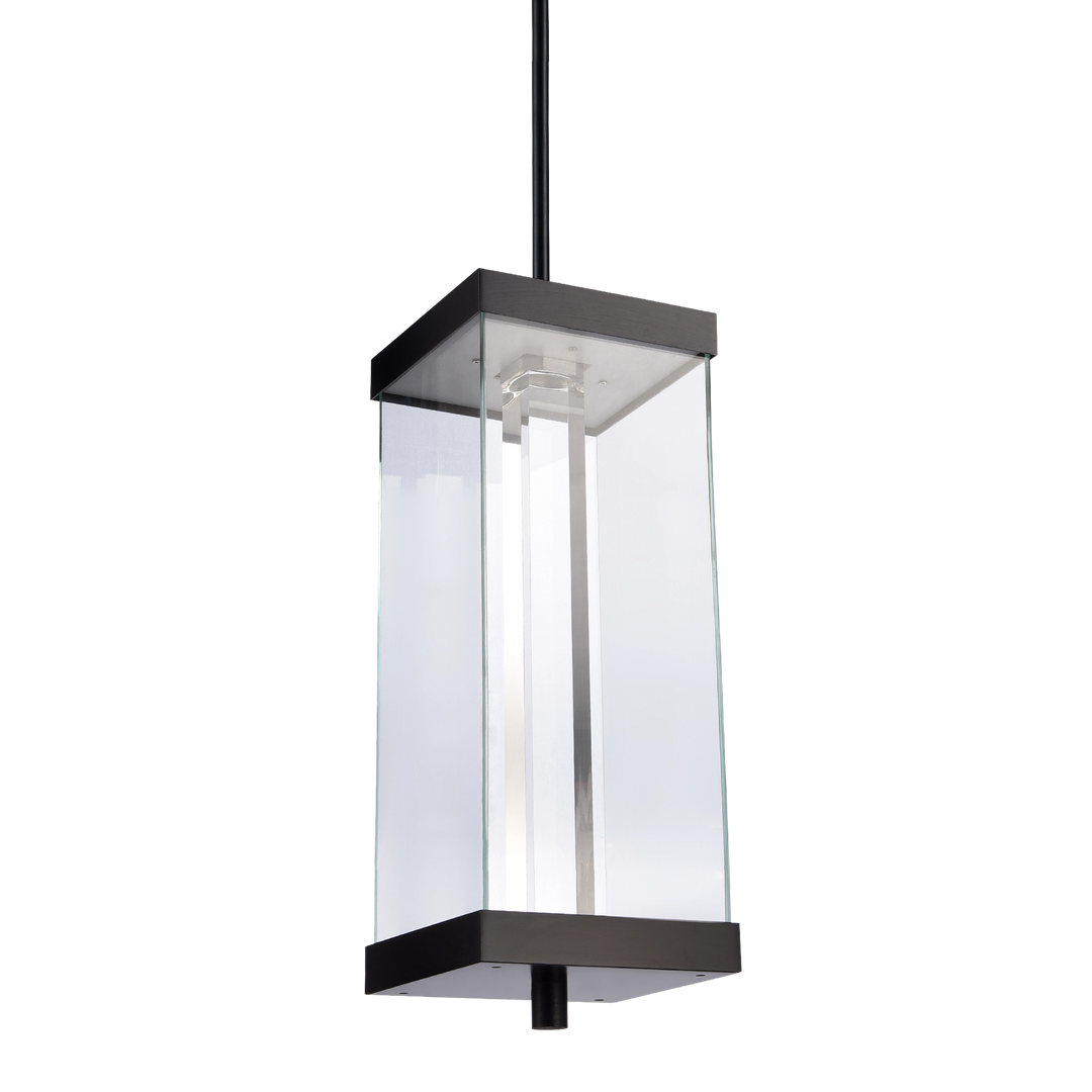 Claro Outdoor Square Glass Pendant by Zeev - view 7
