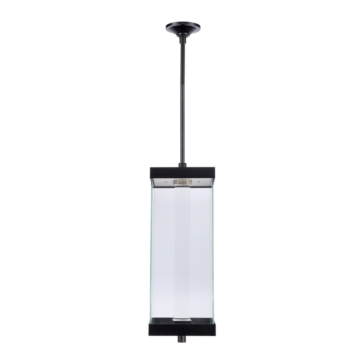 Claro Outdoor Square Glass Pendant by Zeev - view 6