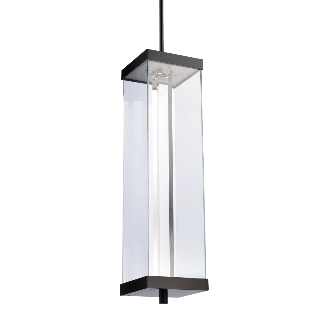 Claro Outdoor Square Glass Pendant by Zeev - view 11