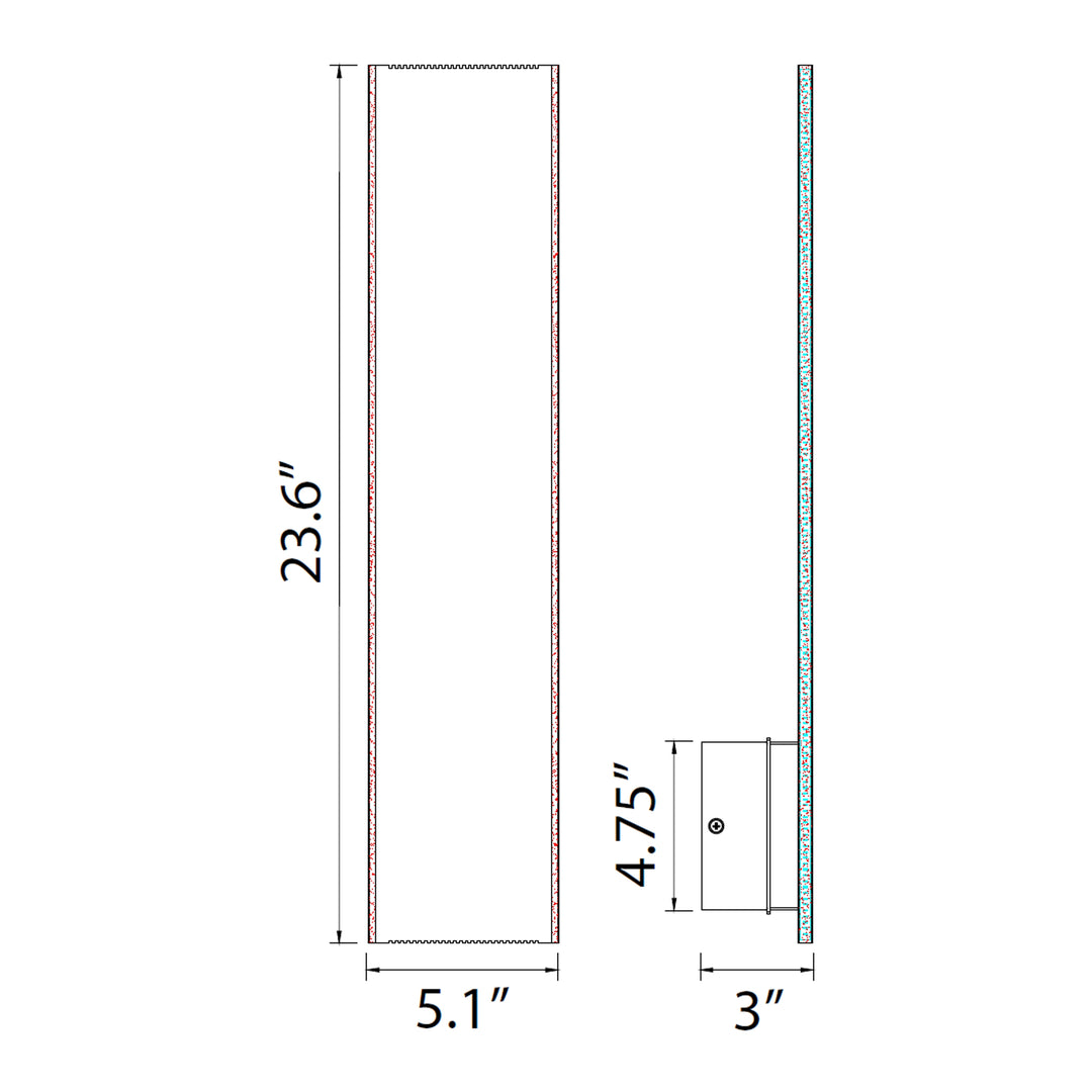 Oluk Outdoor Sleek Wall Sconce by Zeev - view 16