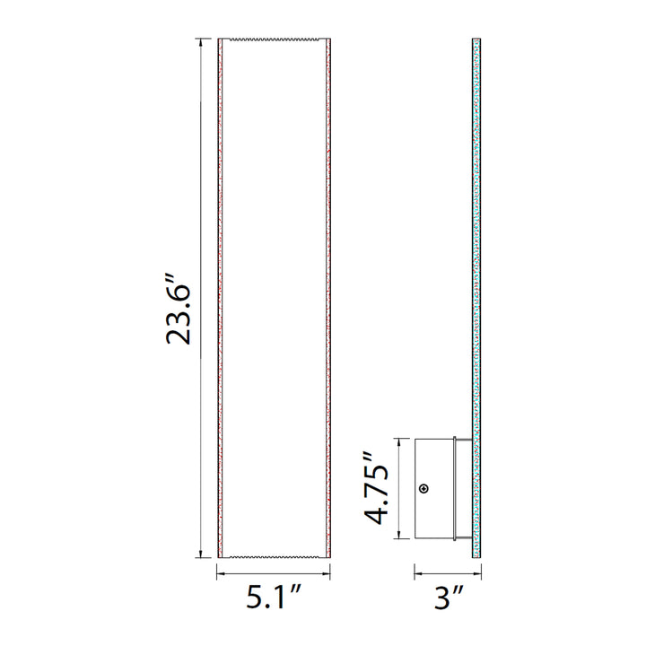 Oluk Outdoor Sleek Wall Sconce by Zeev - view 16