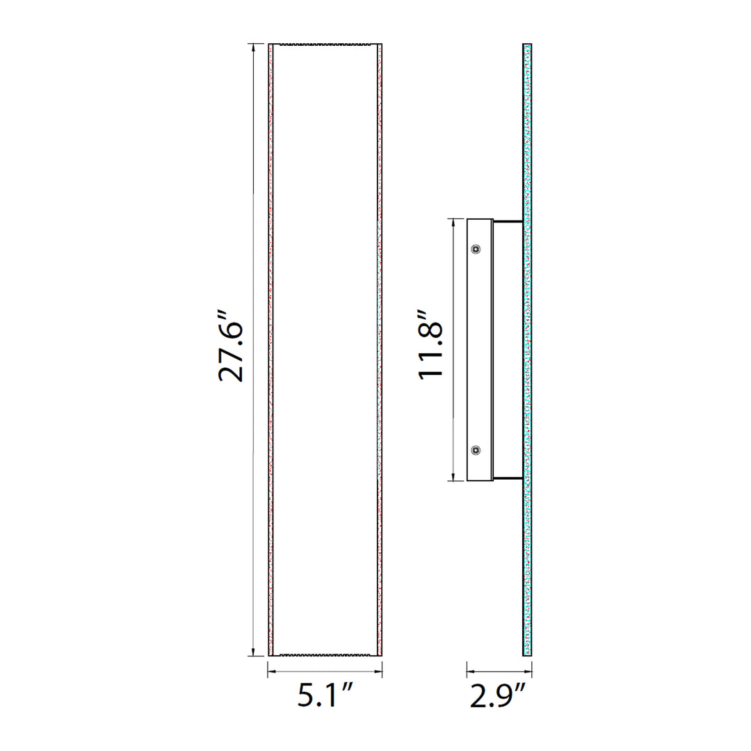 Oluk Outdoor Sleek Wall Sconce by Zeev - view 32