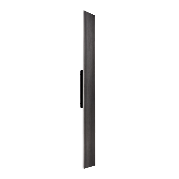 Oluk Outdoor Sleek Wall Sconce in Matte Black by Zeev