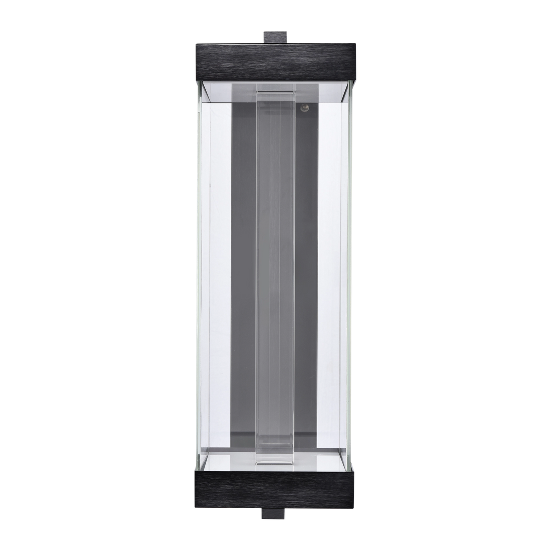 Claro Outdoor Square Glass Wall Sconce by Zeev - view 10