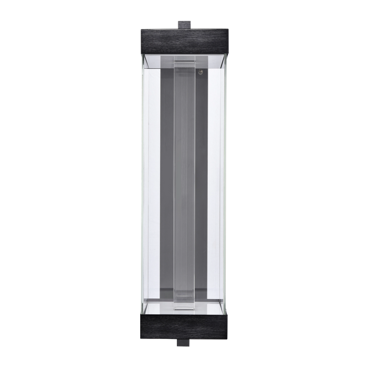 Claro Outdoor Square Glass Wall Sconce by Zeev - view 18