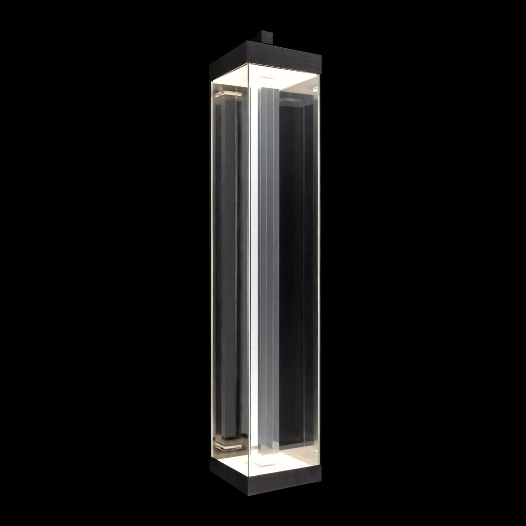 Claro Outdoor Square Glass Wall Sconce by Zeev - view 28