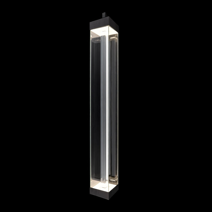 Claro Outdoor Square Glass Wall Sconce by Zeev - view 35