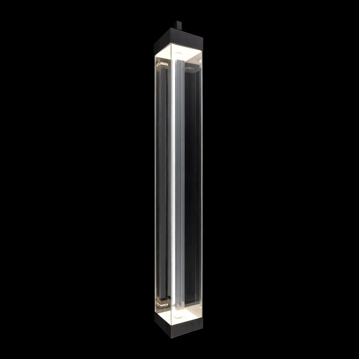 Claro Outdoor Square Glass Wall Sconce by Zeev - view 34