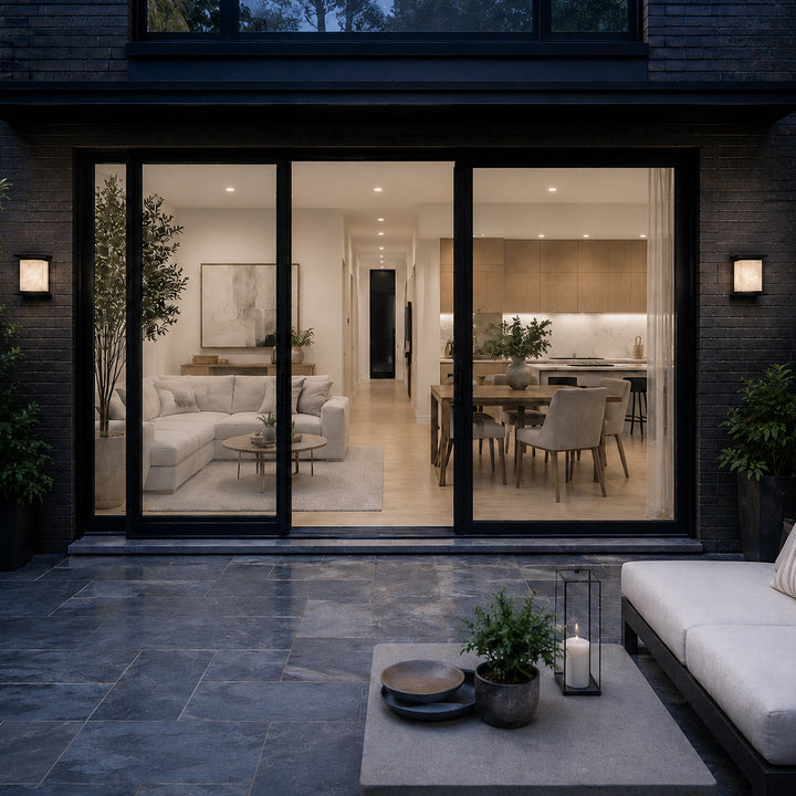 Levana Outdoor Large Exterior Alabaster Wall Sconce by Zeev - view 17
