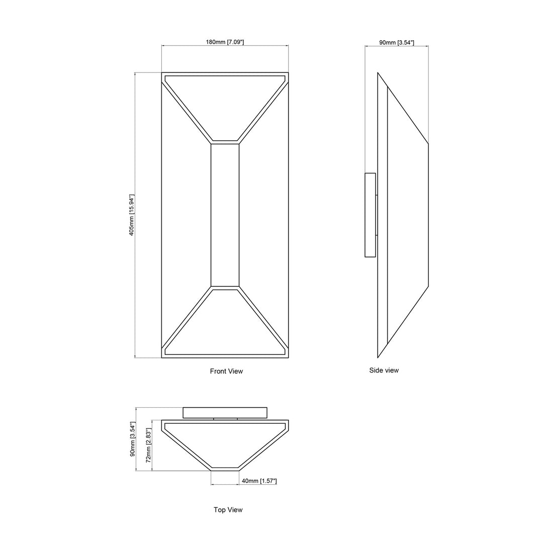 Badger LED Outdoor Wall Light by Russell - view 8