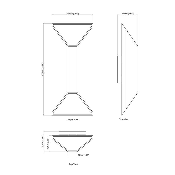 Badger LED Outdoor Wall Light by Russell - view 8