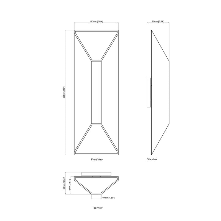 Badger LED Outdoor Wall Light by Russell - view 12