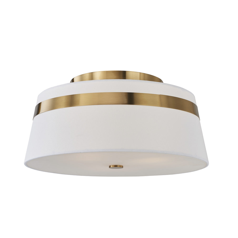 Lazo Semi-Flush Mount in Gold by Avista