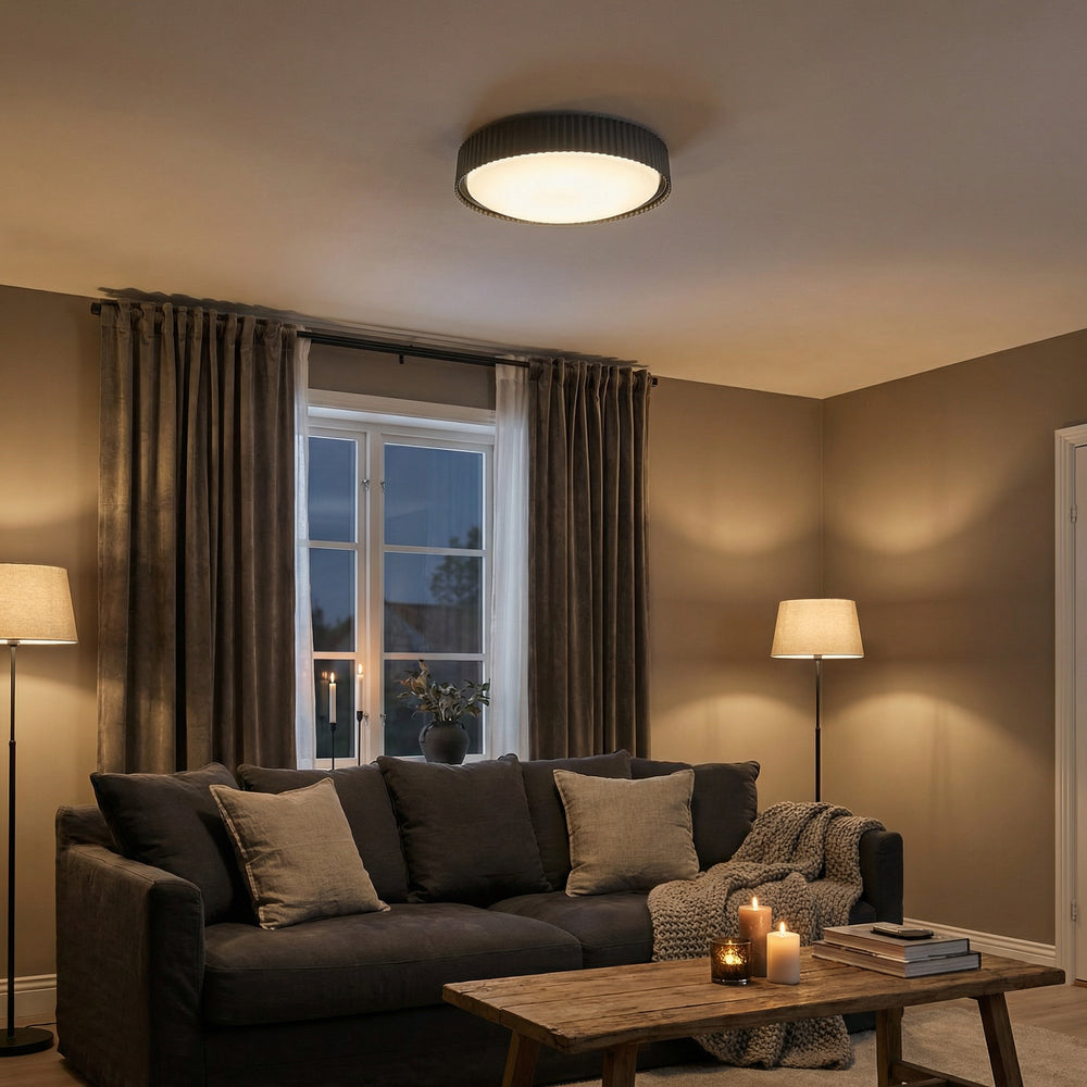 Fabiana 30W 3CCT Flush Mount by Dainolite - view 2