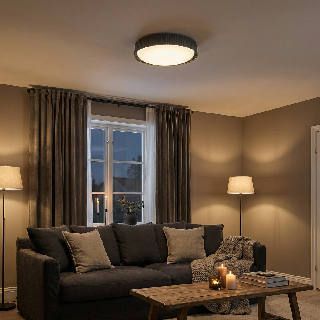Fabiana 30W 3CCT Flush Mount by Dainolite - view 2