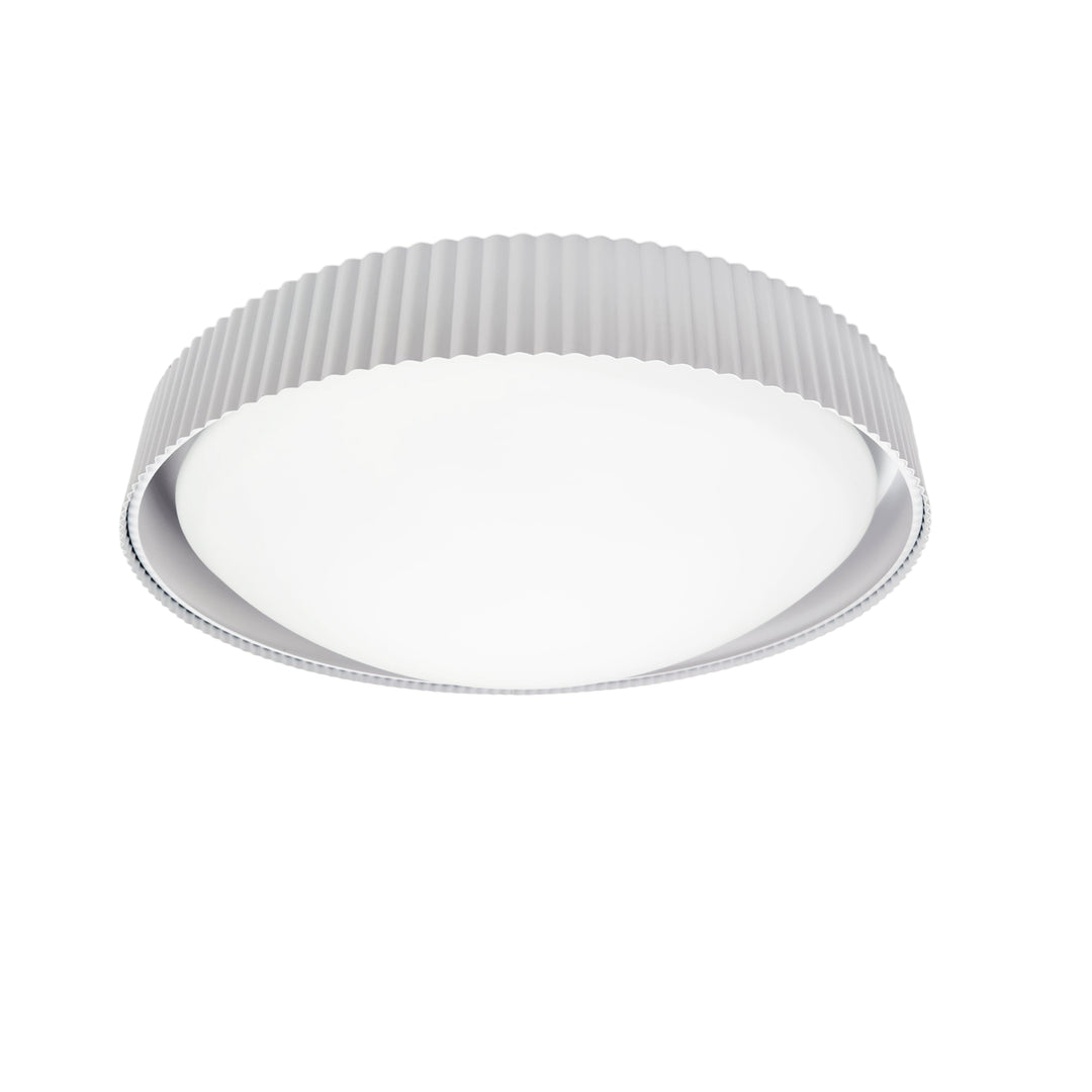 Fabiana 37W 3CCT Flush Mount in Matte White by Dainolite