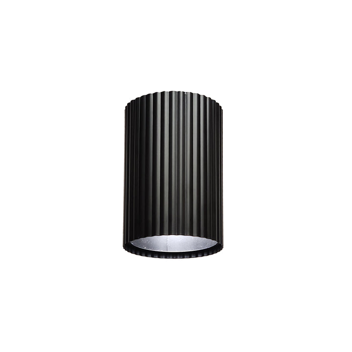 Fabiana 15W 3CCT Flush Mount in Matte Black by Dainolite