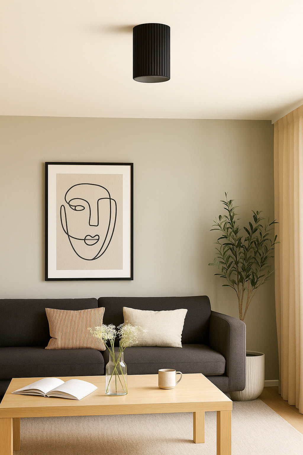 Fabiana 15W 3CCT Flush Mount by Dainolite - view 2