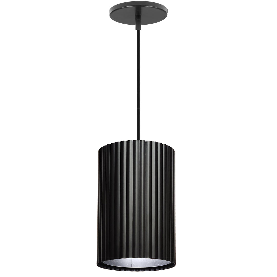 Fabiana 15W 3CCT Pendant in Matte Black by Dainolite