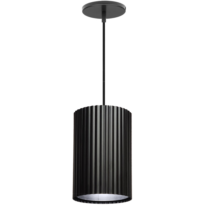 Fabiana 15W 3CCT Pendant in Matte Black by Dainolite