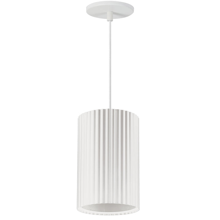 Fabiana 15W 3CCT Pendant in Matte White by Dainolite